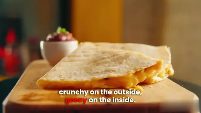 'Video thumbnail for Crispy Baked Quesadillas'