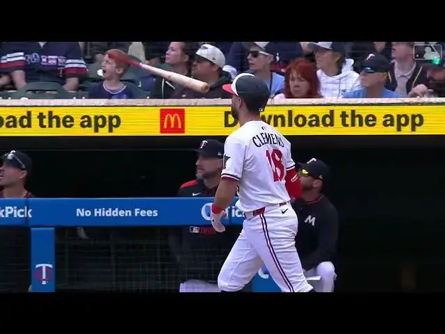 'Video thumbnail for Kody Clemens HAMMERS a Solo Home Run! | 4th HR of 2025 | Minnesota Twins | 05/24/2025'