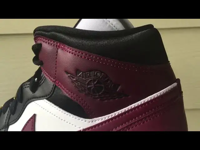 'Video thumbnail for Quick Look At The Jordan 1 Mid Fearless Maroon & Buy It Now'