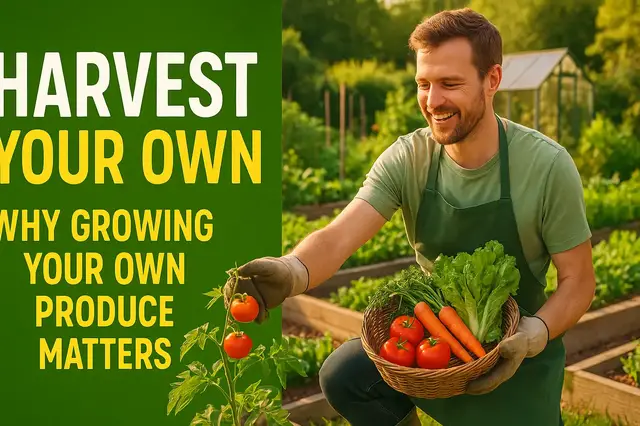'Video thumbnail for Harvest Your Own: Why Growing Your Own Produce Matters | Gardening Podcast'