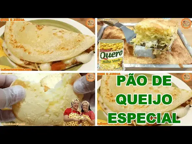'Video thumbnail for 3 Receitas de Pão de queijo Fácil e Delicioso - Culinária Terapia por Dyne e Zinha'