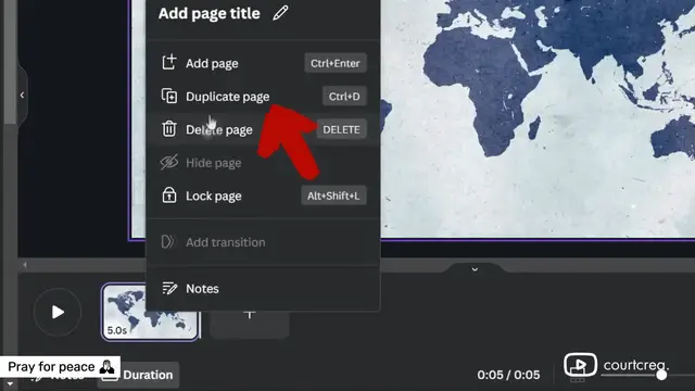 'Video thumbnail for World Map Zoom Animation in Canva 🌍🗺️'