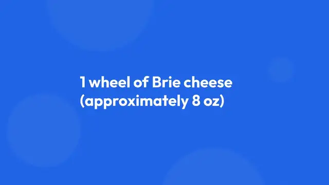 'Video thumbnail for Festive Baked Brie with Homemade Cranberry Sauce'