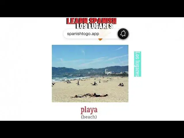 'Video thumbnail for HOW TO SAY PLACES IN SPANISH'