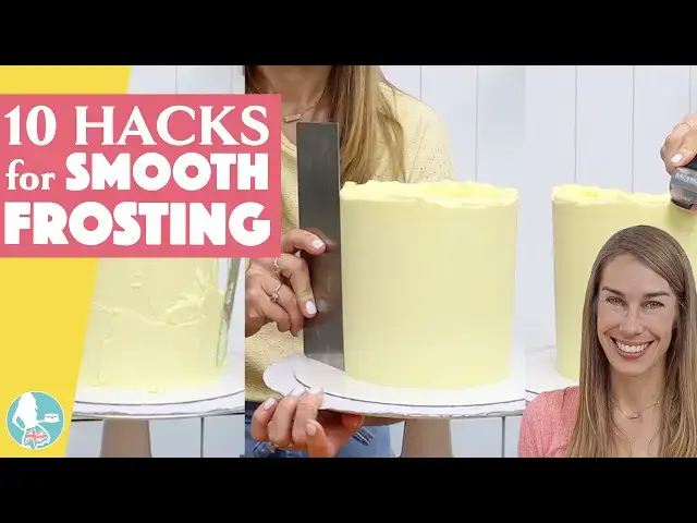 'Video thumbnail for 10 Hacks for Smooth Frosting on Cakes'