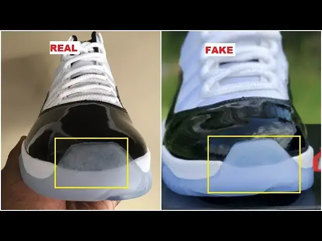 'Video thumbnail for Real VS Fake  2018 Air Jordan 11 Concord #45 | Quick Tips To Identify The Fakes'