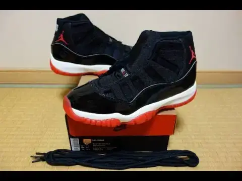 'Video thumbnail for Gem From Japan: 1996 Air Jordan 11 OG Black Red Bred'