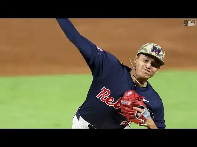 'Video thumbnail for 2025 MLB Draft Preview: Mason Morris, RHP, Mississippi'