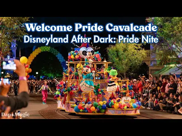 'Video thumbnail for Welcome Pride Cavalcade | Disneyland After Dark: Pride Nite 2025'