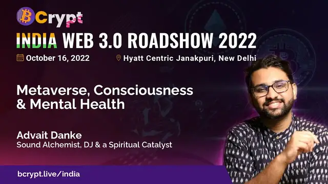 'Video thumbnail for Metaverse, Consciousness & Mental Health by Advait Danke'