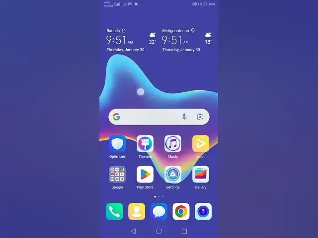 'Video thumbnail for Huawei y9 2018 widget adding and removing'