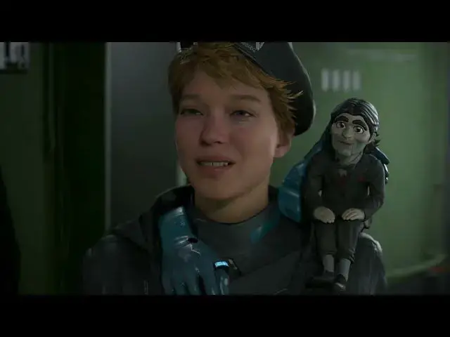 'Video thumbnail for Death Stranding 2 - Episode 3 Drawbridge: Sam and Dollman Experience "Bleed through Effect" Cutscene'