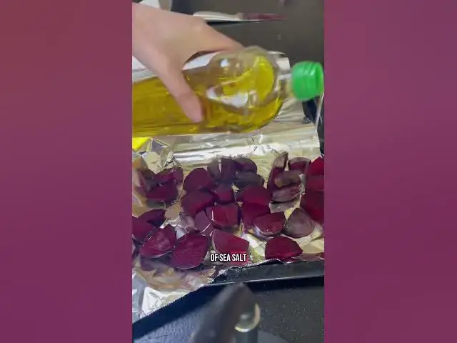 'Video thumbnail for Beetroot, lightly smoked salmon and watercress sharer #easydinner'
