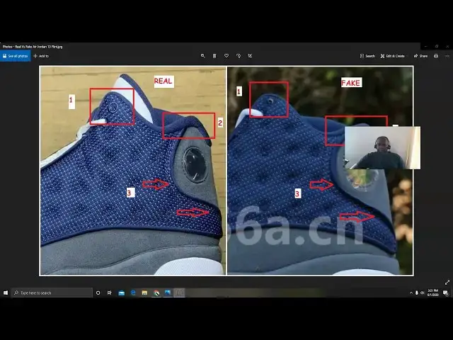 'Video thumbnail for Real VS Fake Air Jordan 13 Flint, Quick Ways To Identify The Fake Pair'