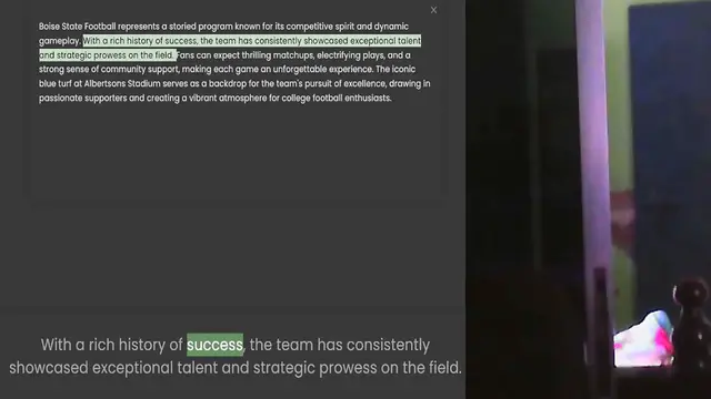'Video thumbnail for Boise State Football represents a storied program known for its competitive spirit and dynamic gameplay. With a rich history of success, the team has consistently showcased exceptional talent and strategic prowess on the field. Fans can e'