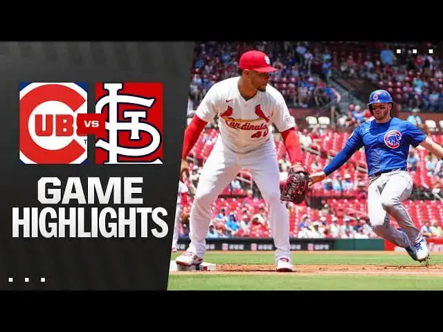 'Video thumbnail for Chicago Cubs at St. Louis Cardinals Full-Game Highlights! | 06/26/2025'