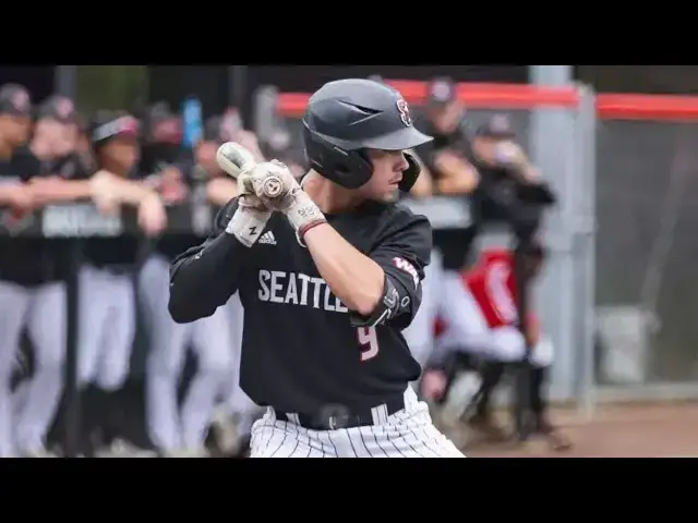 'Video thumbnail for Jared Stevenson 2025 College Baseball Highlights! | Seattle Redhawks'
