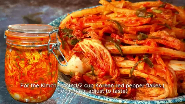 'Video thumbnail for _Authentic Homemade Kimchi Recipe_ A Step-by-Step '