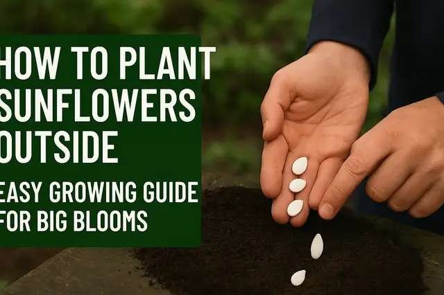 'Video thumbnail for How to Plant Sunflowers Outside | Easy Growing Guide for Big Blooms'