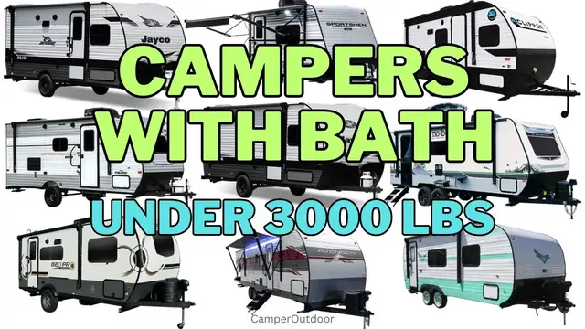 'Video thumbnail for Remarkable Small Campers with Bathrooms (Under 3,000 Pounds)'