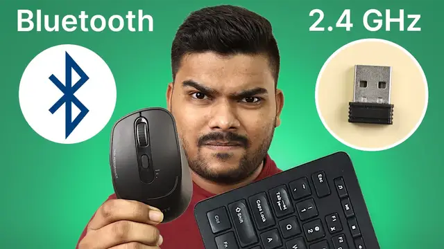 'Video thumbnail for Bluetooth vs 2.4 GHz Receiver: Which is Better for Mouse/Keyboard?'