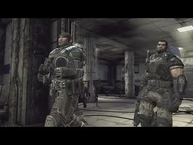 'Video thumbnail for Gears of War 2 - 1-2 Desperation: Anya "A Lead On Jane Doe" Dom Hospital | Tai Introduction Cutscene'