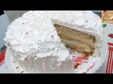 'Video thumbnail for Montagem de Bolo de Leite Ninho com Chantininho Profissional Para Festas  - Dyne e Zinha'