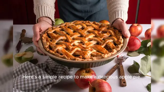 'Video thumbnail for Apple Pie Recipe'