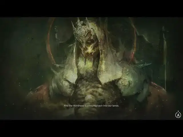 'Video thumbnail for Tainted Grail: The Fall of Avalon - King Arthur, Red Death, Wyrdness Intro Cutscene | Game Settings'