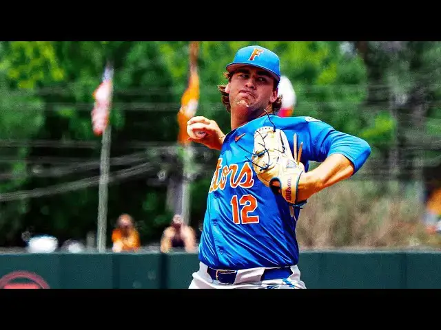 'Video thumbnail for Liam Peterson 2025 College Baseball Highlights! | Florida Gators'