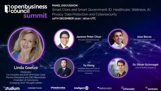 'Video thumbnail for Smart Cities & Smart Government: ID, Healthcare, Wellness, AI, Privacy'