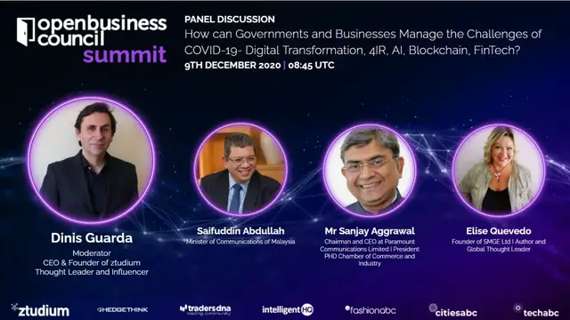 'Video thumbnail for How Can Governments & Businesses manage the challenges of COVID-19'