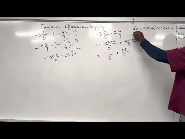 'Video thumbnail for How To Find The LCD & Add Or Subtract fractions With Unlike denominators ( PRE Algebra )'