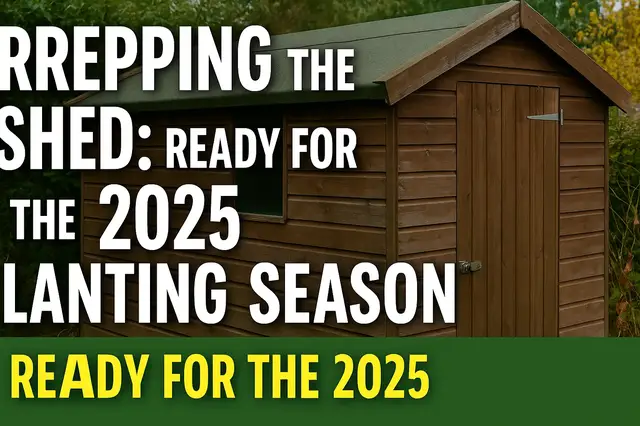 'Video thumbnail for Prepping the Shed: Ready for the 2025 Planting Season'