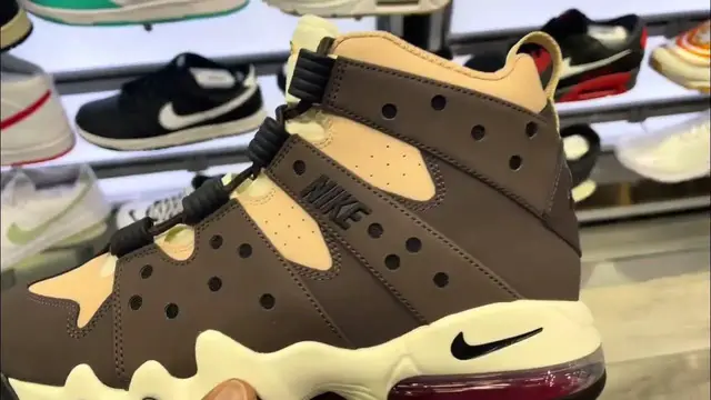 'Video thumbnail for The Baroque Brown ( Hemp) Nike Air max2 CB 94 Certainly Screams The 90's + Buy It Now'