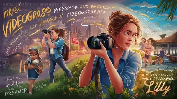 'Video thumbnail for Lily's Journey: From Small Town Dreamer to World-Class Videographer'
