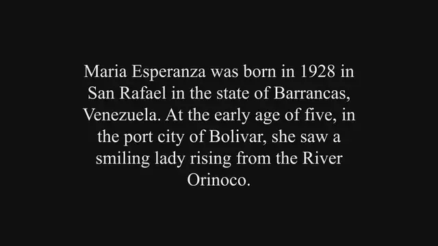 'Video thumbnail for Betania, Venezuela: Apparitions, Healings and the Mystic Maria Esperanza'