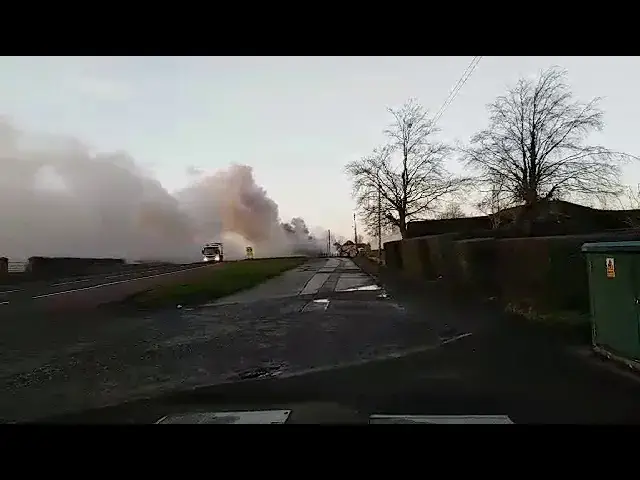 'Video thumbnail for Roadside cafe fire on Dobbin Road Portadown'