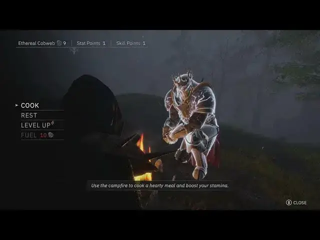 'Video thumbnail for Tainted Grail: The Fall of Avalon - Shadow of The Horn: Bonfire: Talk To King Arthur About Galahad'