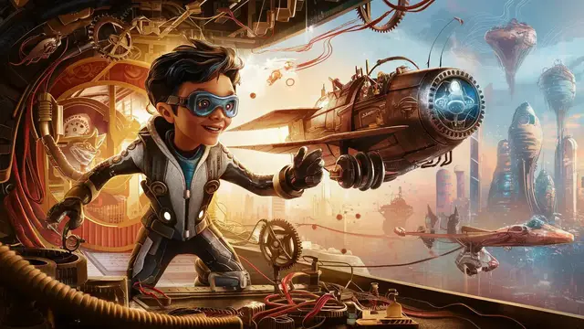 'Video thumbnail for Alex's Technological Adventure: A Journey Beyond Imagination'