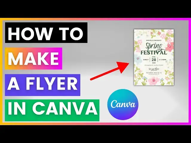 'Video thumbnail for How To Make A Flyer On Canva [in 2025]'