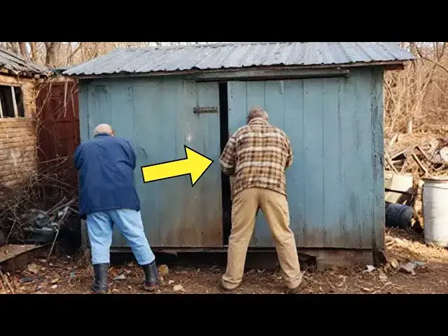 'Video thumbnail for Brothers Buy Forgotten Shed — Then They Take a Look Inside and Find'
