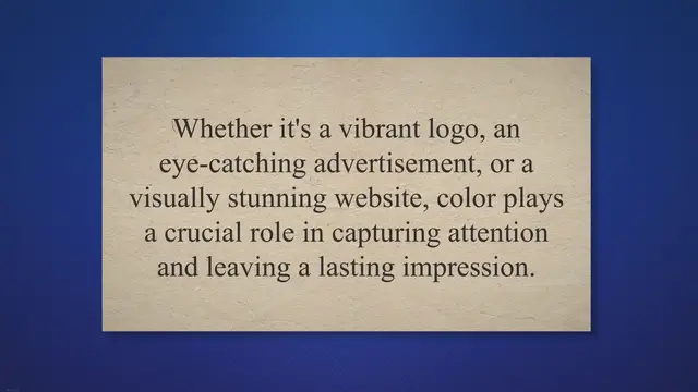 'Video thumbnail for Color Schemes Graphic Design'