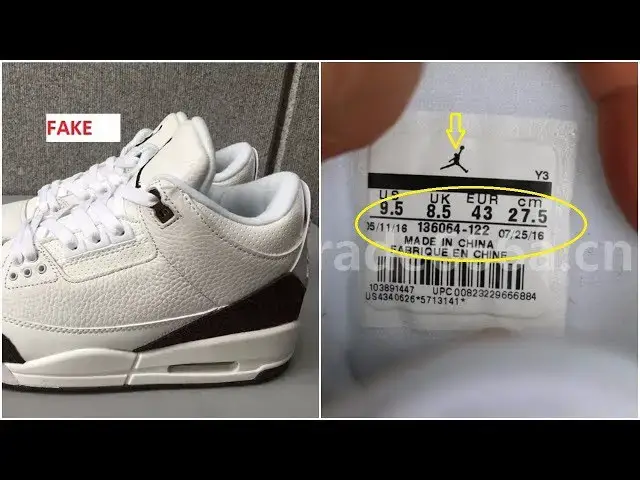 'Video thumbnail for The Fake Air Jordan 3 Mocha Is Already Out- Quick Tips To Identify Them'