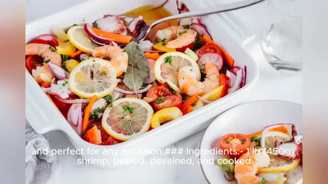 'Video thumbnail for seafood salad recipe'