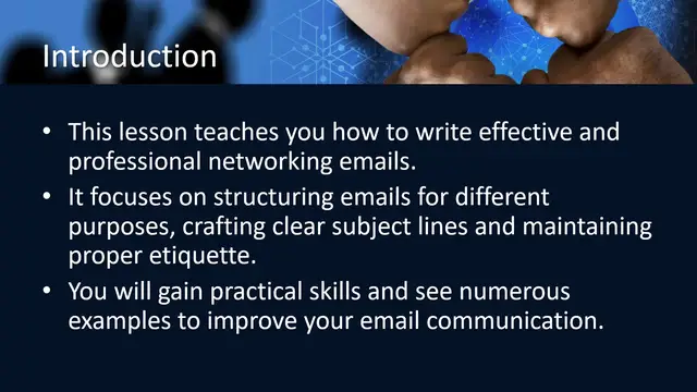 'Video thumbnail for Business English Networking - Email Networking Skills'