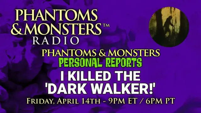 'Video thumbnail for I KILLED THE 'DARK WALKER' / SKUNK APE SAVES MAN'S LIFE / MIB INVESTIGATION - Lon Strickler (Host)'