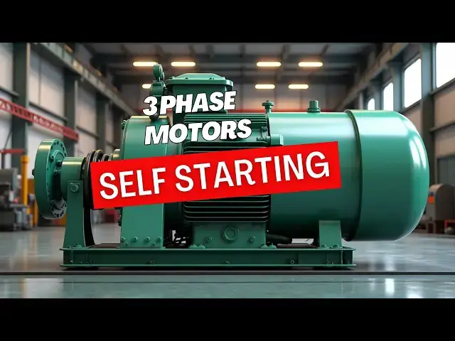 'Video thumbnail for Why 3 phase motor is self starting - explained'