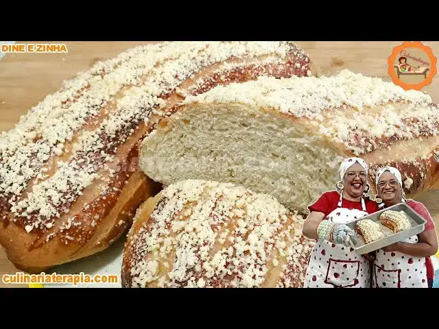 'Video thumbnail for Pão Recife: O melhor pão de leite super fofinho e econômico com cobertura de crosta crocante'