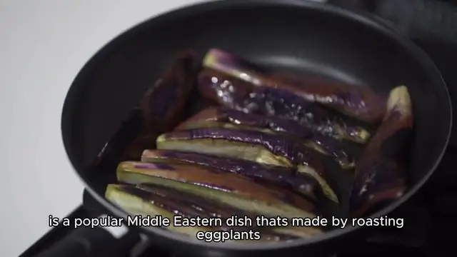 'Video thumbnail for Baba Ghanouj Eggplant Dip'